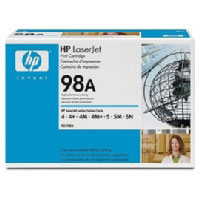 Cartucho de tner negro HP 98A LaserJet (92298A)